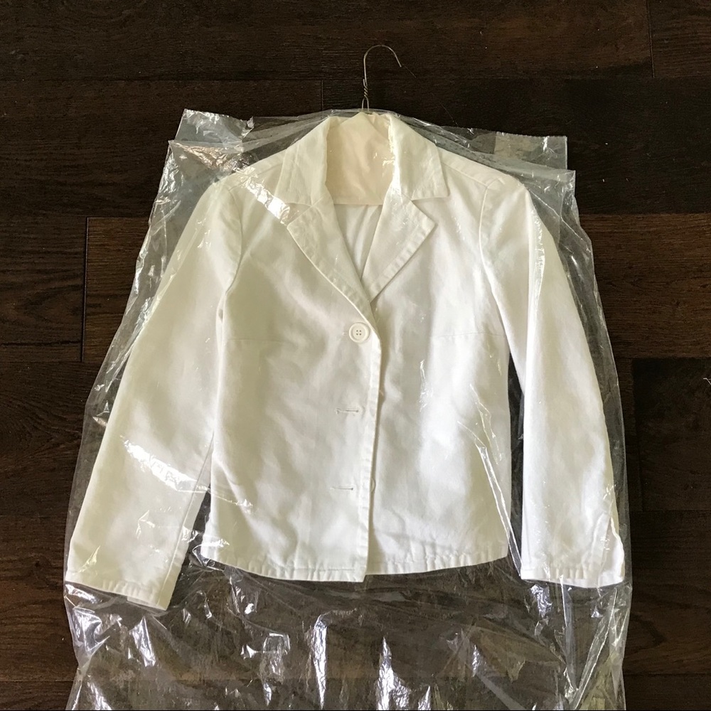 Benetton linen cotton blend jacket ⭐️ 3 for $10